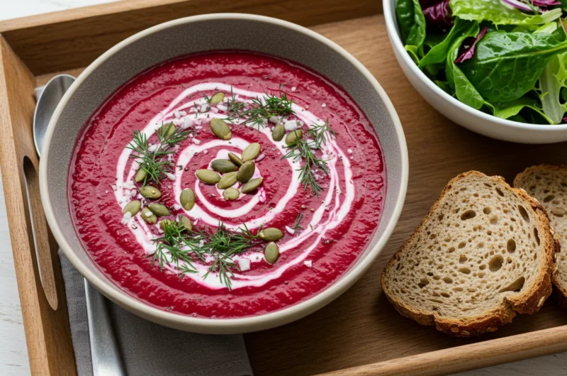 Rote Bete Suppe Vegan