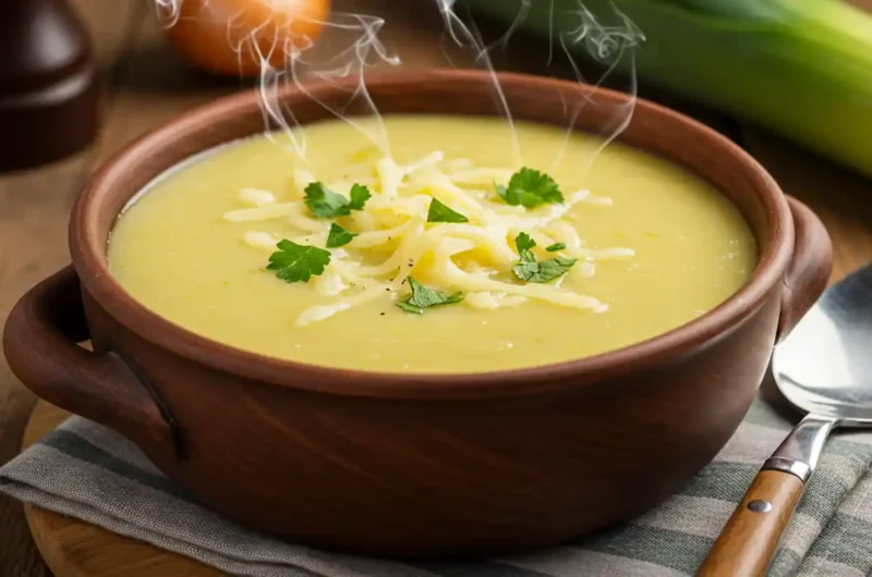 Käse Lauch Suppe